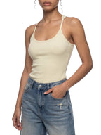 Slim Fit Ribbed Racerback Tank Top
