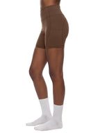Women's High-Waisted Pocket Biker Shorts