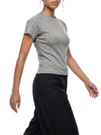 Cropped top,T shirt,Mineral wash,Women