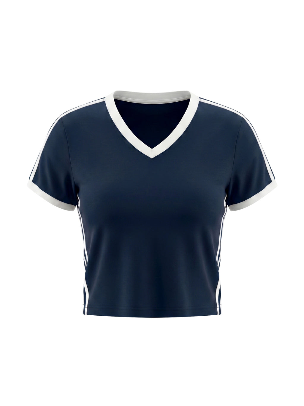 V-neck crop top,Women