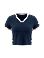 V-neck crop top,Women