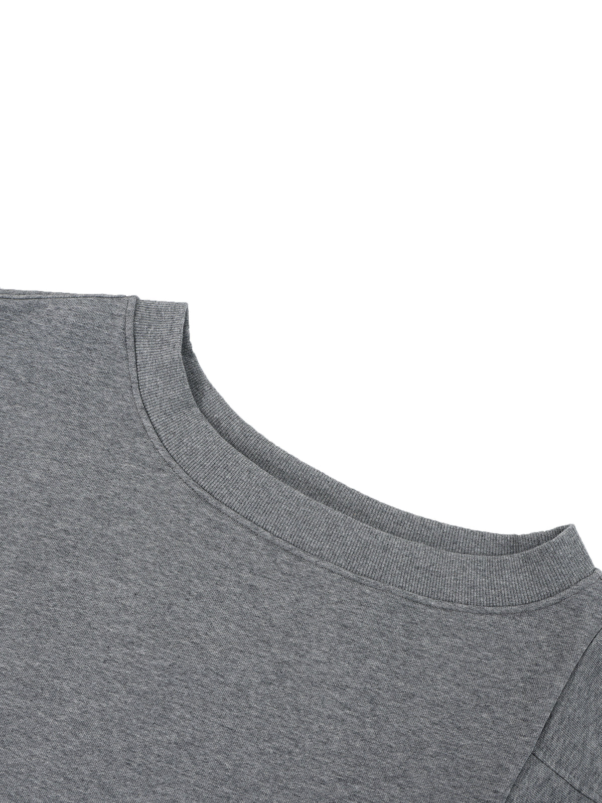 Off the shoulder crop Tee,Women