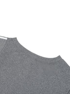 Off the shoulder crop Tee,Women
