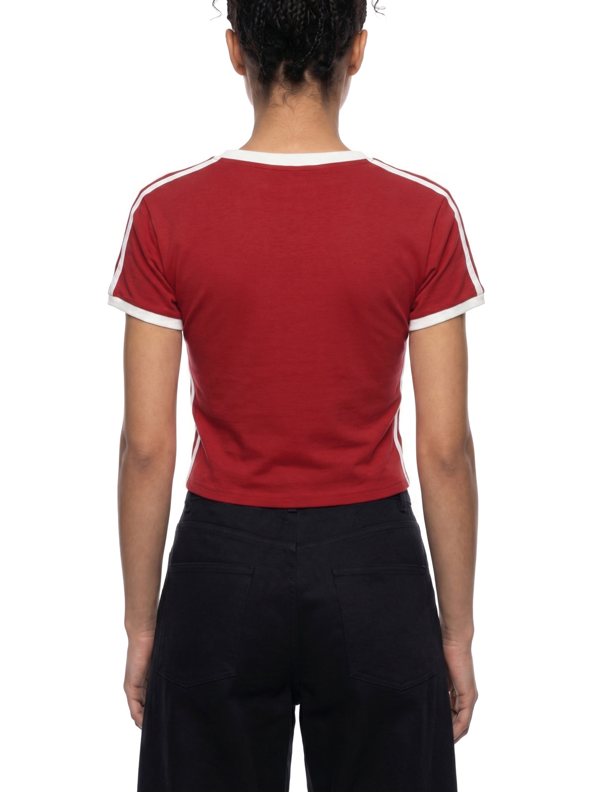 V-neck crop top,Women