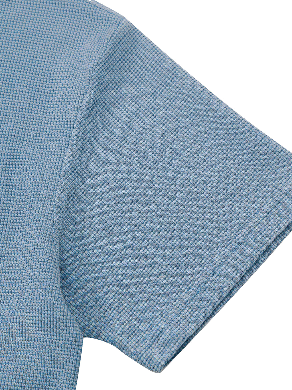 Unisex Waffle Boxy Polo Shirt
