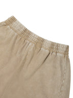 Unisex Mineral Wash Barrel Leg Pants