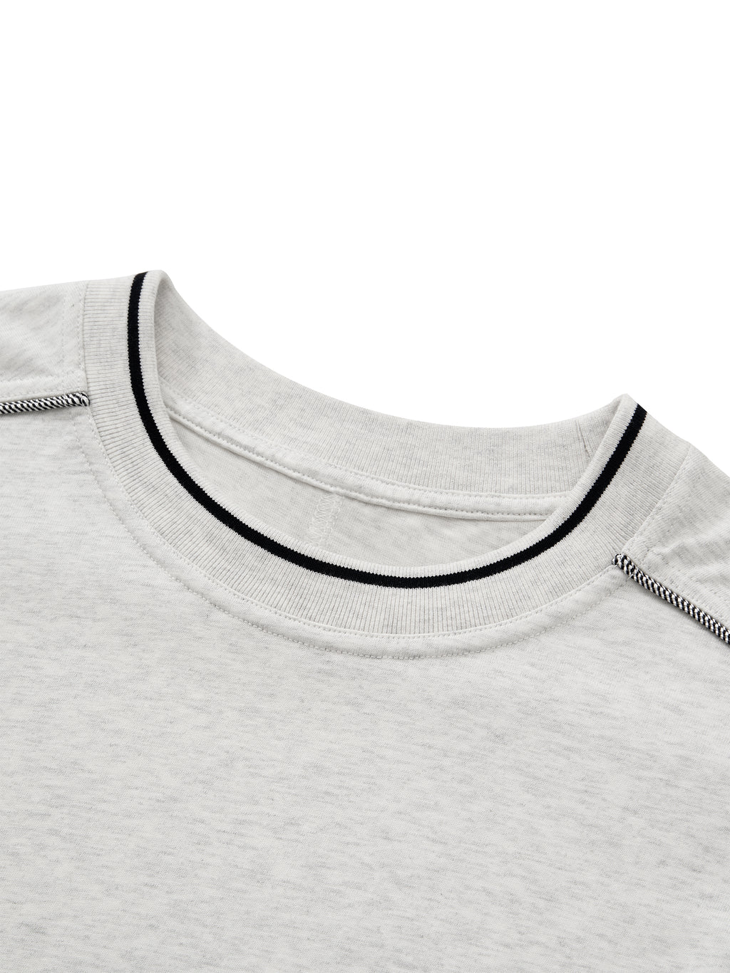 Unisex Oversized Contrast Tape T-Shirt