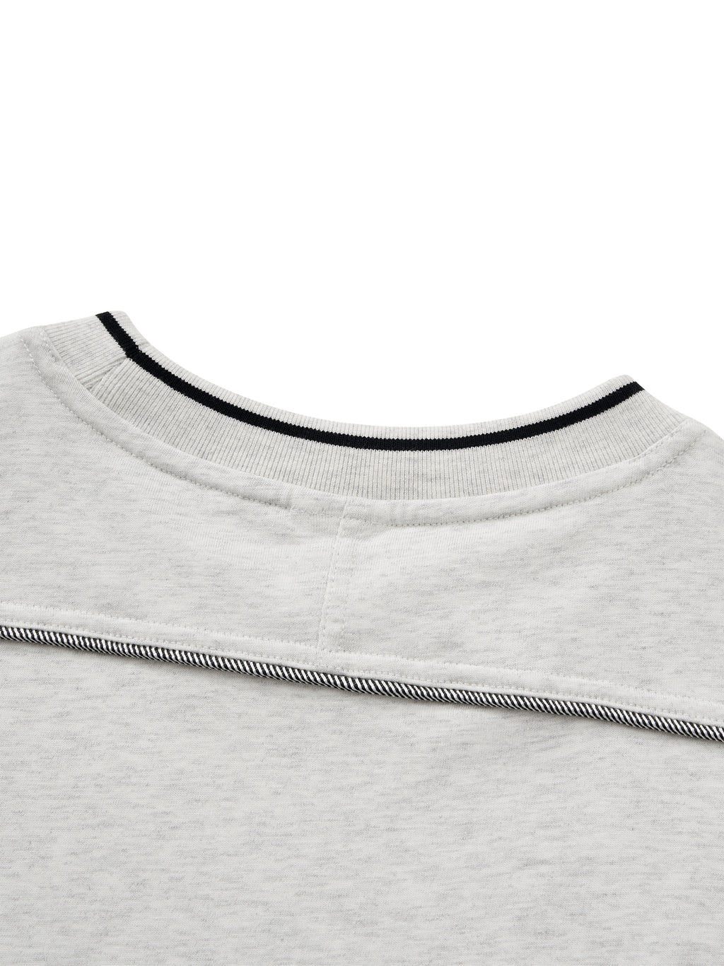 Unisex Oversized Contrast Tape T-Shirt