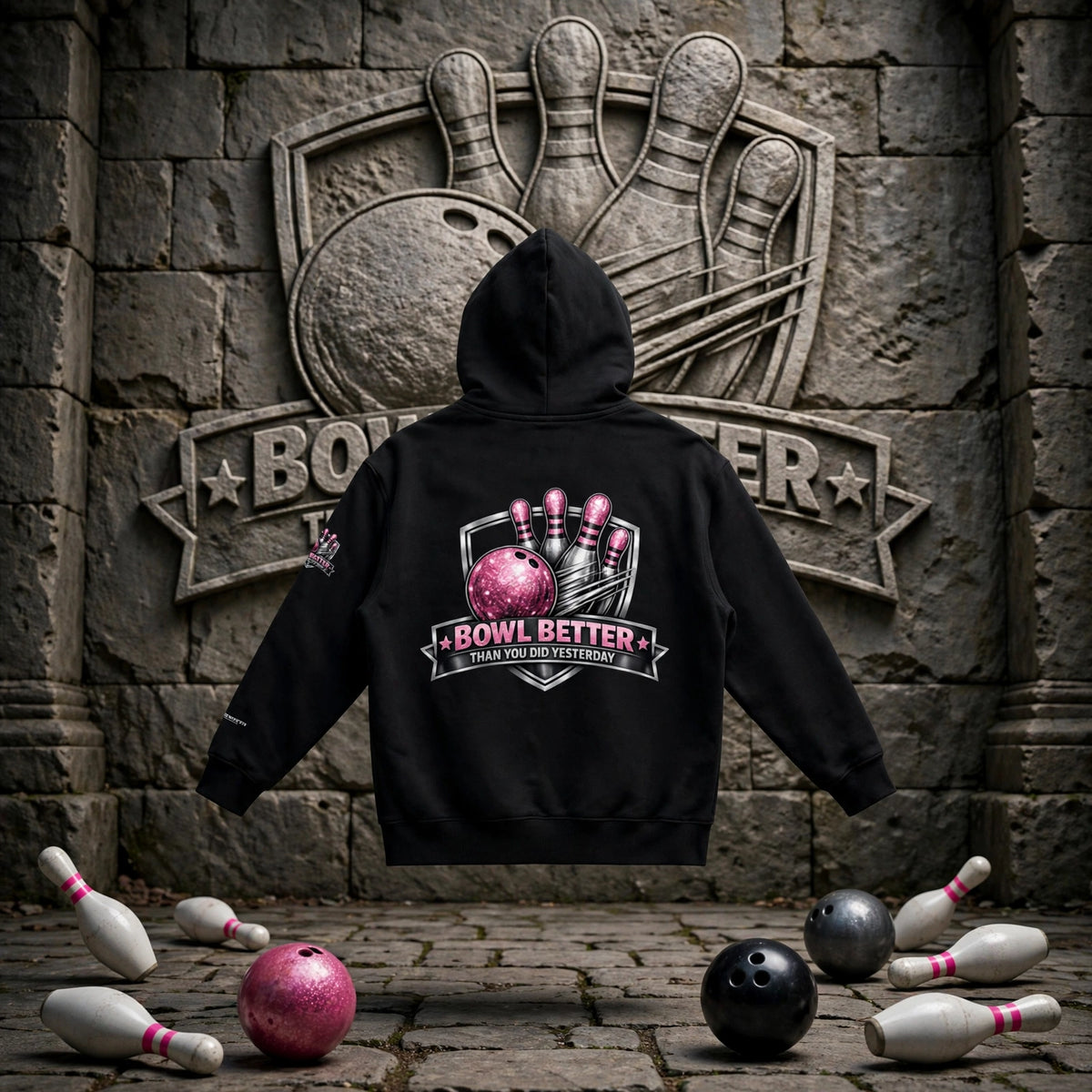 Bowl Better - Essential Heavyweight Drop-Shoulder Hoodie