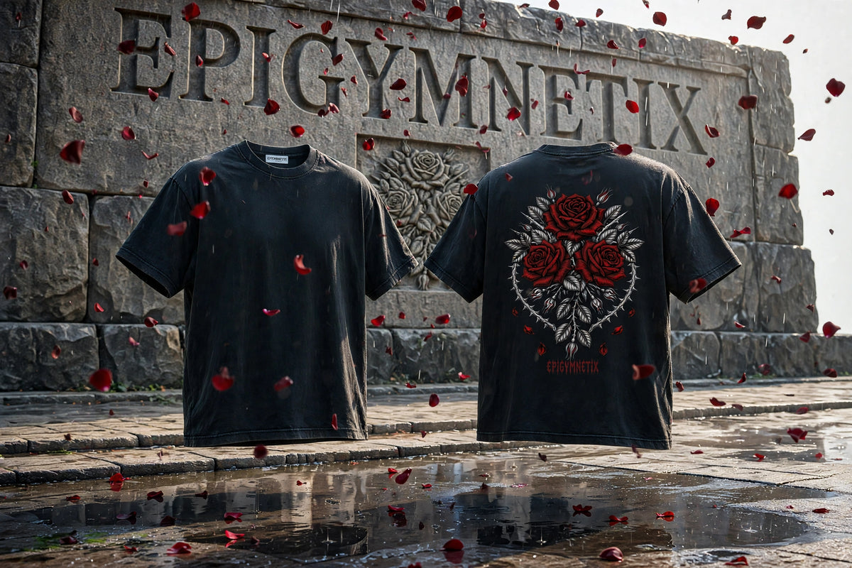 Roses - Bamboo Slub Snow Washed T-Shirt